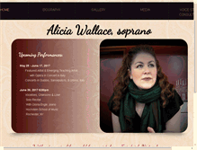 Tablet Screenshot of aliciawallace.net